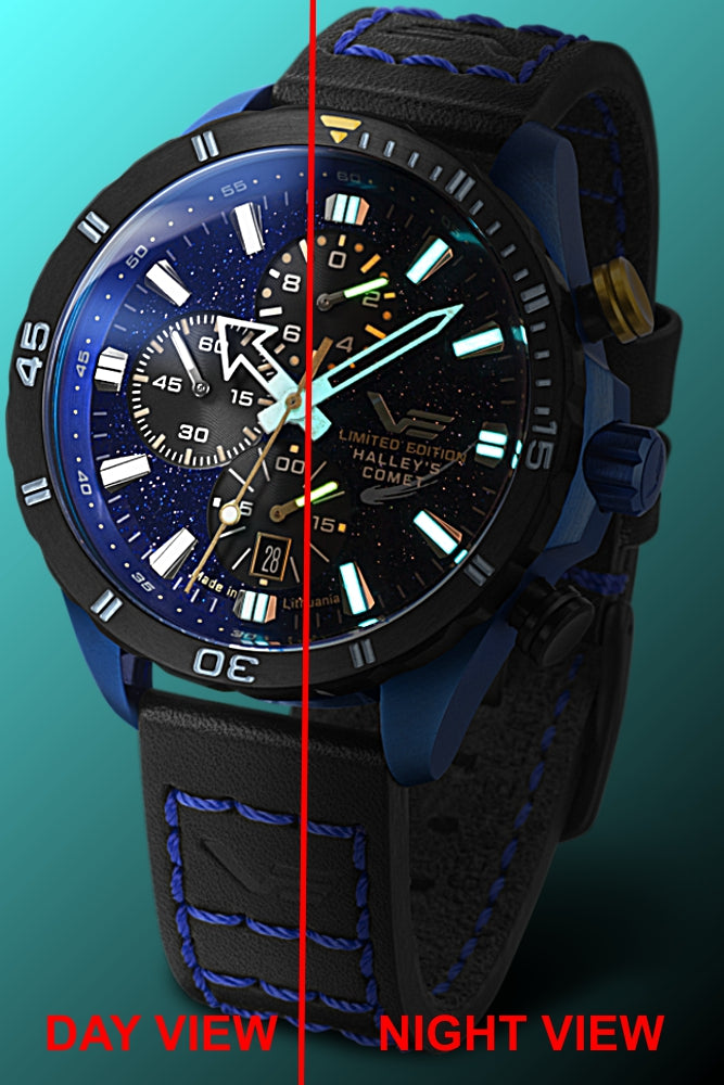 Vostok-Europe Halley's Comet Limited Edition Chronograph, model