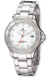 Charles-Hubert Paris Superlative Stainless Steel Automatic Sport Watch,  White Dial, XWA504