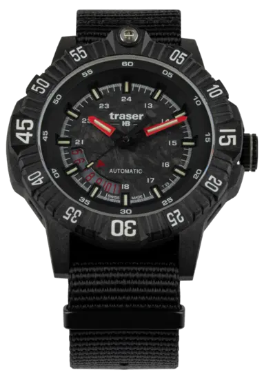 traser P99 A Tactical Carbon Swiss AUTOMATIC Tritium Military
