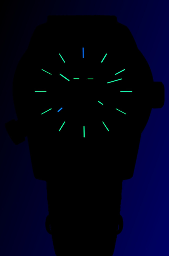 traser® P68 Pathfinder GMT Tritium Watch, Dual Time, Green Dial
