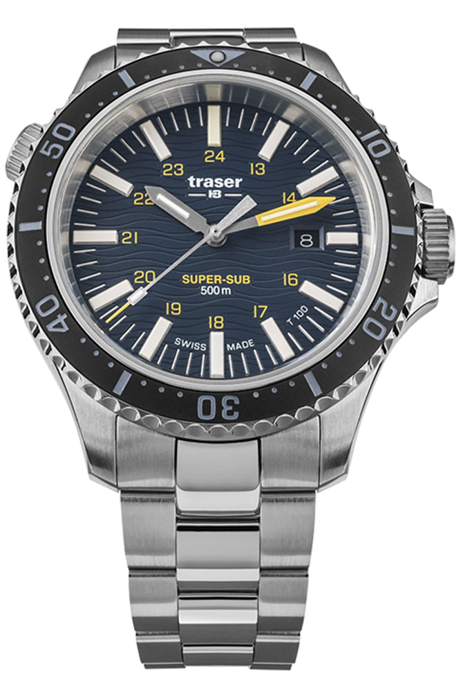 ドラヒ Traser P67 Super-Sub 500 Meter T100 TRITIUM Professional Dive