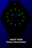 Traser P99 Q Tactical Green, Tritium Military Watch, Green Dial, Nylon Strap, 110726