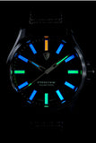 Protek 3000 Series Field Watch, Titanium Case, Tritium Illumination, Model 3002, Blackout