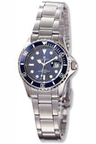 Ladies Charles-Hubert Paris Classic Stainless Steel Blue Dial Watches