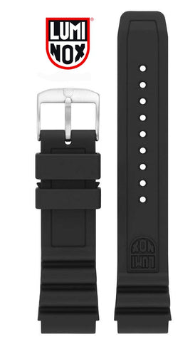 Genuine Luminox 22mm Polyurethane Rubber Watchband, FPX-3100-21QK