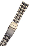 MilSpec Solid Titanium Bracelet, Fits Luminox 3600 Series or Traser Commander 100 and other 22 mm Lug width watches