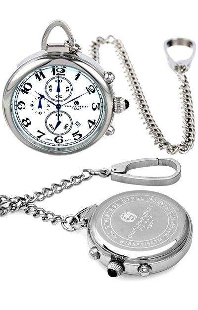 Charles-Hubert Paris Chronograph Pocket Watch, XWA1045