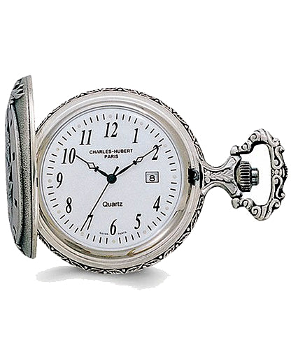 Horse Closing Cover Pocket Watch, Swiss Made from Charles-Hubert