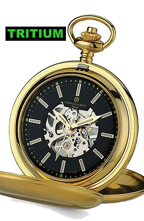 Charles hubert best sale skeleton watch