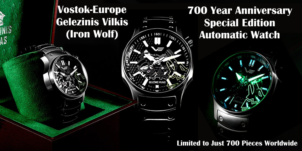 Vostok-Europe Iron Wolf Limited Edition Automatic