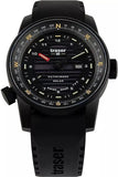 Traser SOLAR POWERED P68 Pathfinder Tritium Watch, Compass Bezel, Rubber Dive Strap 111401