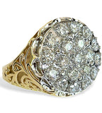 Exciting NEW Men's 2 carat t.w. Kentucky Cluster Diamond Ring