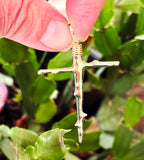 Nature's Cross, a Cross of Thorns, 14k or 18k Gold, Original Design by Seth K