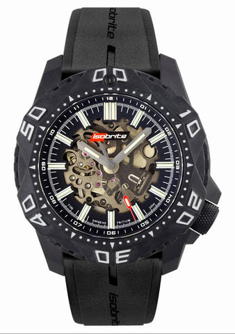 Skeleton Series T100 Automatic Watch by IsoBright, ISO1601