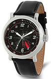 All New SPIDERMAN Watch, Adult Size with Black Leather Strap from MARVEL, XWA6738