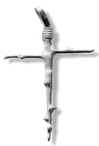 Nature's Cross, a Cross of Thorns, 14k or 18k Gold, Original Design by Seth K
