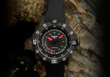 traser P99 A Tactical Carbon Swiss AUTOMATIC Tritium Military Watch, Rubber Strap, 110961