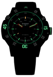 traser P99 A Tactical Carbon Swiss AUTOMATIC Tritium Military Watch, Rubber Strap, 110961