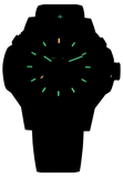traser P99 A Tactical Carbon Swiss AUTOMATIC Tritium Military Watch, Rubber Strap, 110961