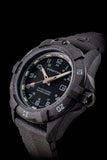 Protek PT1011 USMC – US Marine Corps Dive Watch, 300M WR, Black with Tritium Illumination, Rubber Strap
