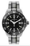 IsoBright ISO1201 -TT Amphibian Dive Watch, 300 Meter WR, T100 Tritium, Steel Bracelet