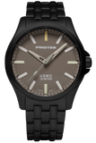 Protek PT3106BR – Black Titanium USMC Field Watch, 100M WR, Sand Dial with Tritium T100 Illumination, Black Titanium Bracelet
