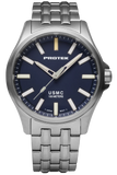 Protek PT3103BR – Titanium USMC Field Watch, 100M WR, Blue Dial with Tritium T100 Illumination, Titanium Bracelet