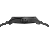 Protek PT3106BR – Black Titanium USMC Field Watch, 100M WR, Sand Dial with Tritium T100 Illumination, Black Titanium Bracelet