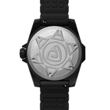 [NEW!] Protek PT4004 – Aggressor Dive Watch, 300M WR, Orange Dial with Tritium Illumination, Black Rubber Strap