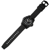 [NEW!] Protek PT4001 – Aggressor Dive Watch, 300M WR, Black Dial with Tritium Illumination, Black Rubber Strap