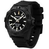 NEW! Protek PT4101SF USMC – Aggressor Dive Watch, 300M WR, Black Dial with Tritium Illumination, Black Rubber Strap