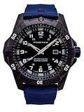 Protek Official United States Marine Corps Watch, 300 meters WR, Tritium, Blue Accents, Blue Rubber Strap, 1013B