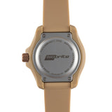 Isobrite ISO304 - Tritium T100 Military Watch, Shatterproof Armourglass, 200M WR, Desert Tan Dial and Silicone Band