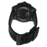 Isobrite ISO3007 - Glowing Skull Tritium T100 Military Watch, Shatterproof Armourglass, 200M WR, Black Dial, Black Band