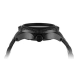 ArmourLite AL1404 - Stainless Steel Tritium Military Watch, Shatterproof Armourglass, 100M WR, Black Dial, Black Steel Bracelet