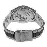 ArmourLite AL101-BLK - Stainless Steel Tritium Field Watch, Shatterproof Armourglass, 100M WR, Black Dial, Steel Bracelet