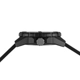 ArmourLite AL1503 - Swiss Tritium Military Watch, Shatterproof Armourglass, 100M WR, Black Dial, Black Silicone Strap