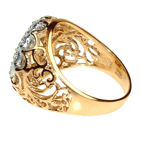 Buy quality 916 plain light weight gent's ring in Ahmedabad