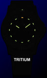 traser P66 Shade Military Tritium Watch, Sapphire Crystal, Rubber Dive Strap 104207