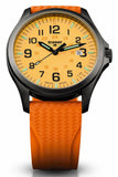 Traser P67 Officer Pro with Orange Super-Luminova Glowing Dial plus Tritium Watch 107423