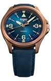 Traser P67 Officer Pro Automatic, Bronze Case and Blue DIal, #108074