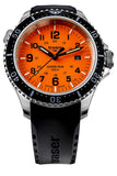 Traser P67 Super-Sub 500 Meter TRITIUM Professional Dive Watch, Dive Strap, Orange 109380