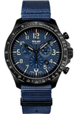 Traser P67 Officer Pro Chronograph, Blue with Blue Nylon Strap, 109461
