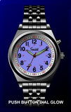 Speidel Women's Lighted Dial Watch, Push-Button Backlight, Twist-O-Flex Bracelet 60322600