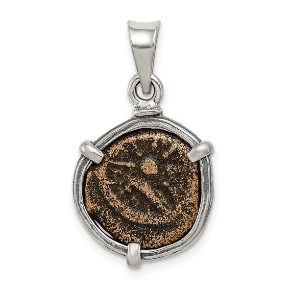 Widow's mite store coin necklace