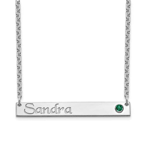 Sterling Silver Birthstone Babies - Design Your Own Necklace for Mom or Grandma
