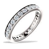 Diamond Eternity Ring, 1 carat tw, 14k White Gold
