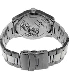 ArmourLite Field Tritium Watch with Shatterproof Armourglass Crystal, Black Dial, Steel Bracelet, AL101