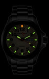 Armourlite Officer's Series, Tritium Field Watch with Steel Bracelet, AL815