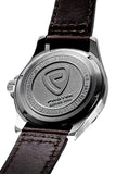Protek 3000 Series Field Watch, Titanium Case, Blue Dial, Leather Strap, T100 Tritium Illumination, Model 3003